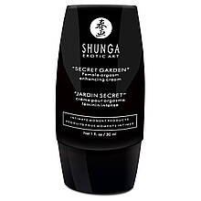 Стимулювальний гель для клітора Shunga Secret Garden (30 мл), розігрівання, поколювання