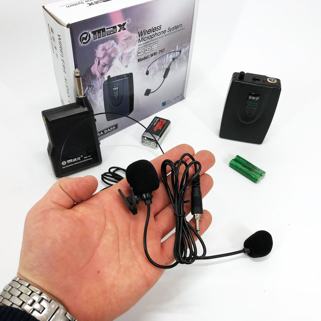 Мікрофон DM SH 100C/wm-707 бездротова гарнітура KI-70, фото 1