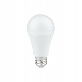 Світлодіодна лампа 15W E27 LED Ball A60 Теплий колір 3000K Сильний