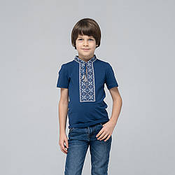 Футболка синя для хлопчика «Сила Роду»