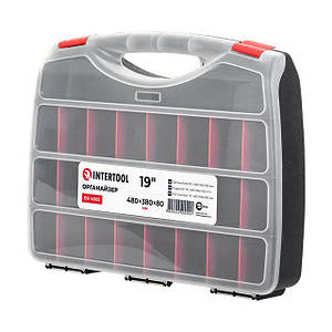 Органайзер 19" 480*380*80 мм INTERTOOL BX-4003
