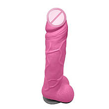 Крафтове мило-член із присоскою Чистий Кайф Pink size L, натуральне