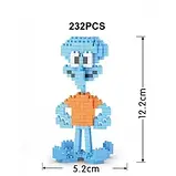 Міні Конструктор Сквідвард на 232 деталі (7.5х7.5) Спанч Боб квадратні штани., фото 3