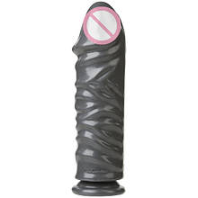 Фалоімітатор для фістингу Doc Johnson American Bombshell Bunker Buster Gun Metal, діаметр 8,1 см