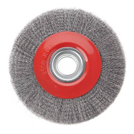 Щітка кільцева 200*32 мм (кручений дріт) INTERTOOL BT-6200, фото 3