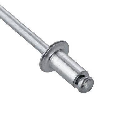 Заклепка алюмінієва 3.2*6.0 мм, 50 од. INTERTOOL RT-3206, фото 4
