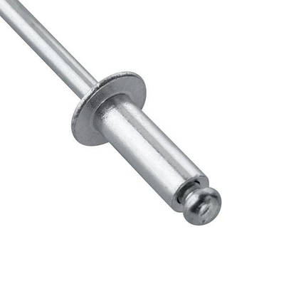 Заклепка алюмінієва 4.8*14.0 мм, 50 од. INTERTOOL RT-4814, фото 4