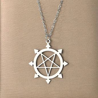 Кулон Пентаграма перевернута KSV-65, фото 1