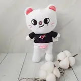 Джиніред 22 см Stray kids Skzoo м'яка іграшка стрей кідс Jinired хеджин ласка кіт хйонджина бродливі діти, фото 5