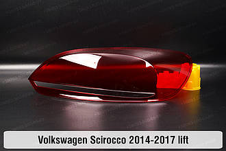 Скло заднього ліхтаря VW Volkswagen Scirocco (2014-2017) рест праве