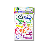 Набір декоративних наліпок А3 "One life" НДН-03-3