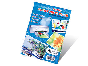 Фотопапір глянцевий А4 20 аркушів 210g "JOYKO" GSP-A4-210 KNZ