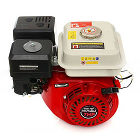 Двигун бензиновий KRAFT&DELE KD1825 170F [7 к.с. / 210см3 / 3000 об / хв / вал: 20мм]