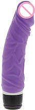 Вібромасажер PURRFECT SILICONE CLASSIC 6.5 INCH, PURPLE