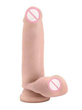 Фалоімітатор самозмащувальний Blush Dr. SKIN 7INCH SELF LUBRICATING DILDO