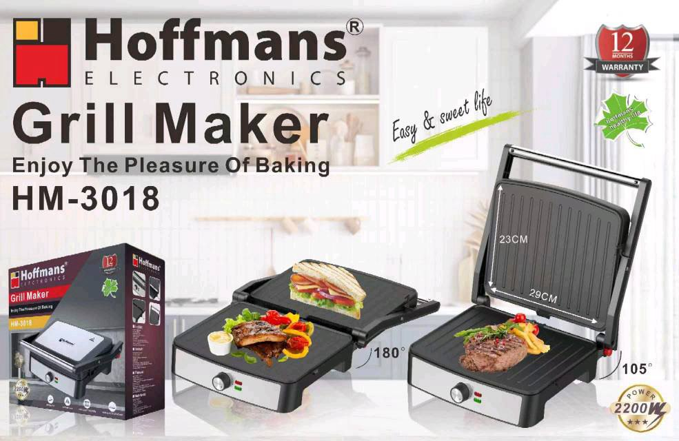Гриль електричний Hoffmans HM-3018 2200W