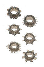 Набір кілець MENZSTUFF 6PC STRECHEABLE RING SET