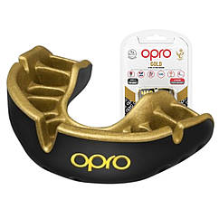 Капа OPRO Gold доросла (вік 11+) Black/Gold (art.102504001)