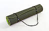 Килимок для йоги та фітнесу Yoga mat 2-шаровий TPE+TC 6mm FI-3046-8 (1.83*0.61*6mm) зелений-салатовий, фото 4