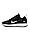Чоловічі кросівки Nike Zoom Structure 17x Black White Stripes, кеди Найк текстиль нейлон чорні. Чоловіче взуття, фото 6