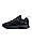 Чоловічі кросівки Nike Zoom Structure 17x All Black, кеди Найк текстильні нейлон чорні. Чоловіче взуття, фото 6