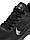 Чоловічі кросівки Nike Zoom Structure 17x All Black, кеди Найк текстильні нейлон чорні. Чоловіче взуття, фото 7