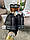 Чоловічі кросівки Nike Zoom Structure 17x All Black, кеди Найк текстильні нейлон чорні. Чоловіче взуття, фото 10