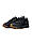 Чоловічі кросівки Nike Zoom Structure 17x All Black Orange, кеди Найк текстильні нейлон чорні. Чоловіче взуття, фото 4