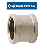 Муфта 1-1/4" ВВ нікельована Gross SF