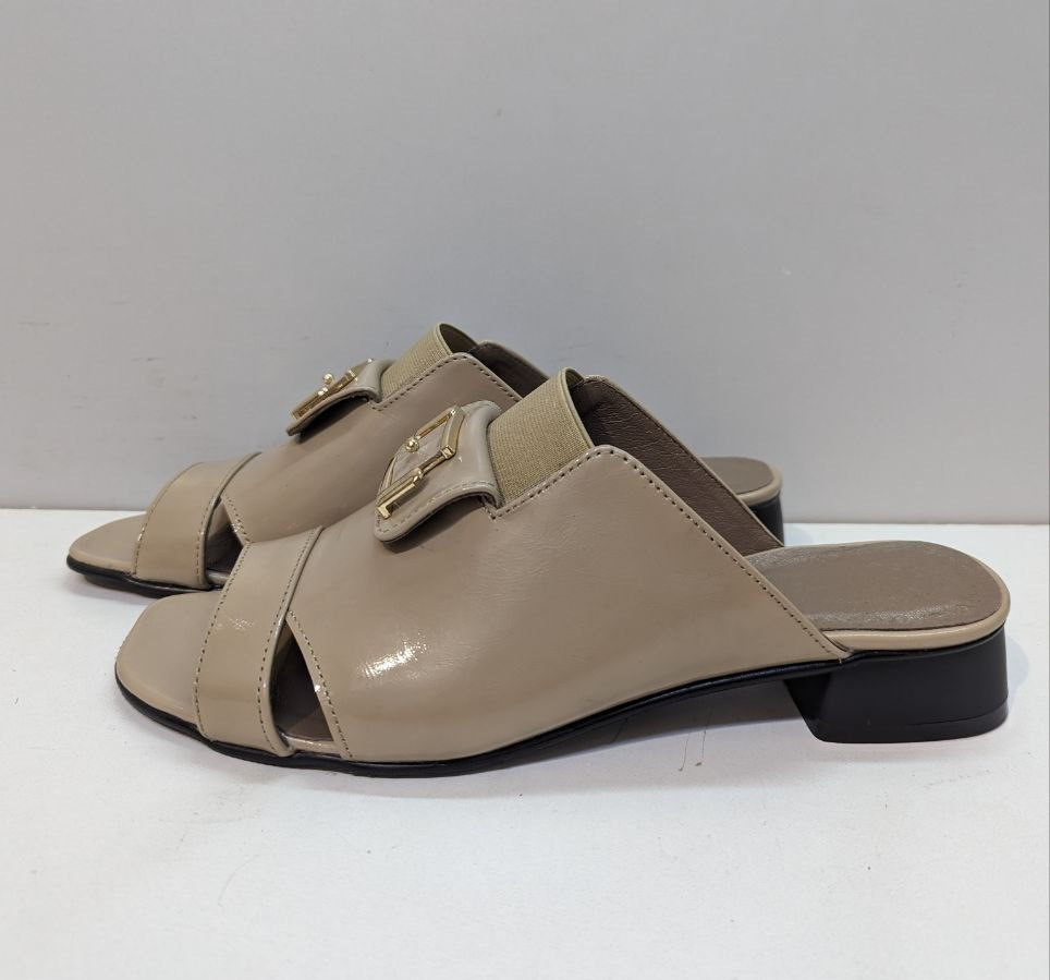 STTOPA Розміри 42,43,44. Шльопанці великих розмірів шкіряні. 431-4244-3 Бежеві, фото 1