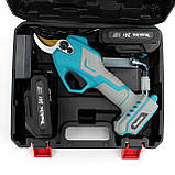 Акумуляторний секатор Makita DUP375 Digital 24 V, 5 AH, електросекатор Макіта для саду, фото 9
