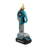 Акумуляторний секатор Makita DUP375 Digital 24 V, 5 AH, електросекатор Макіта для саду, фото 8