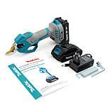 Акумуляторний секатор Makita DUP375 Digital 24 V, 5 AH, електросекатор Макіта для саду, фото 7