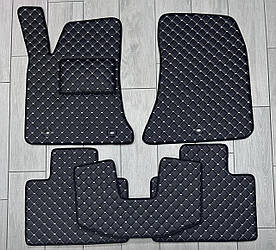 Килимки в салон Екошкіра для Dodge Charger 2014-2023 / Додж Чарджер килимки екошкіра