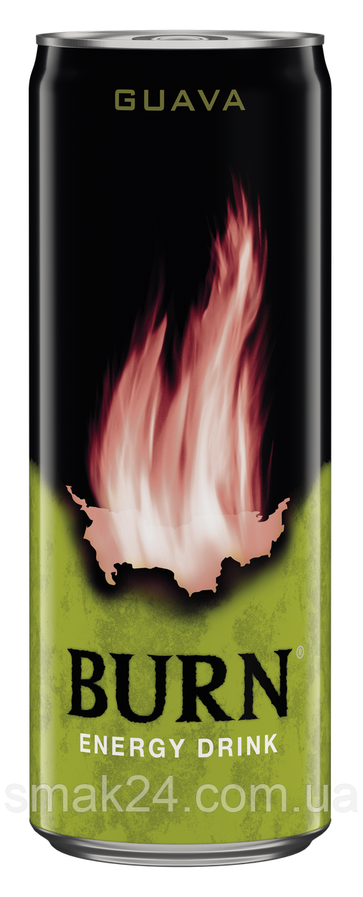 Енергетичний напій Burn Energy Drink Guava, 0,25 мл Великобританія