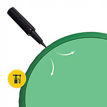 М'яч для фітнесу (фітбол) 4FIZJO 65 см Anti-Burst Green (P-5907739316332), фото 3