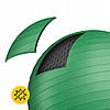 М'яч для фітнесу (фітбол) 4FIZJO 55 см Anti-Burst Green (P-5907739316264), фото 10