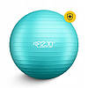 М'яч для фітнесу (фітбол) 4FIZJO 65 см Anti-Burst Mint (P-5905973404761), фото 8