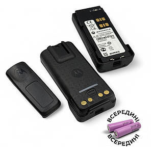 Акумулятор PMNN4409AR для рацій Motorola 3350mAh (7.4v) з Type-C розʼємом