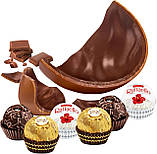 Пасхальний набір шоколадне яйце і 6 цукерок Ferrero Collection Milk Chocolate Egg 240г, фото 3