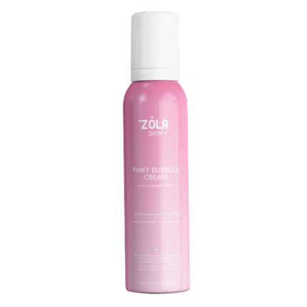 Крем-пінка для вмивання ZOLA SKIN Pinky Bubbles Cream 150 мл, фото 1