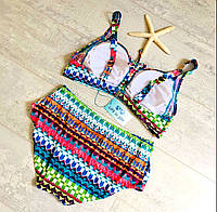 Купальник літній для жінок, роздільний із м'якою чашкою, розмір 60.