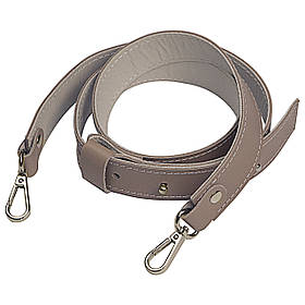 Ремінь плечовий на рідкладі з кобурними гвинтами (110*3 см), колір Латте