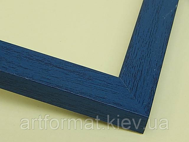Рамка 50х70. Профіль 20 мм. Синій. Для фото, грамот, дипломів, фото 1