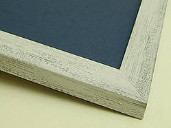 Рамка 30х40.Профіль 20 мм.Білий із потертостями.Для картин, фотографій,потерів,плакатів