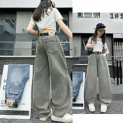 Модні джинси baggi унісекс на весну в 33 розмірі