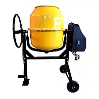 Бетонозмішувач вінцевий БСТ 125 Сталь (120/95 літрів, 450 Вт) вінець і лопаті чавунні