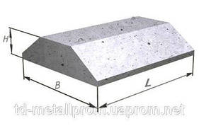 Плити фундаментів стрічкових ФЛ 16.24-2 плити під фундамент.