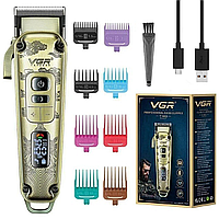 Бездротова машинка для стрижки волосся від USB, VGR V-005 DS