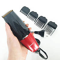 Універсальна машинка для стрижки волосся,4 насадки GM-807 9W DS
